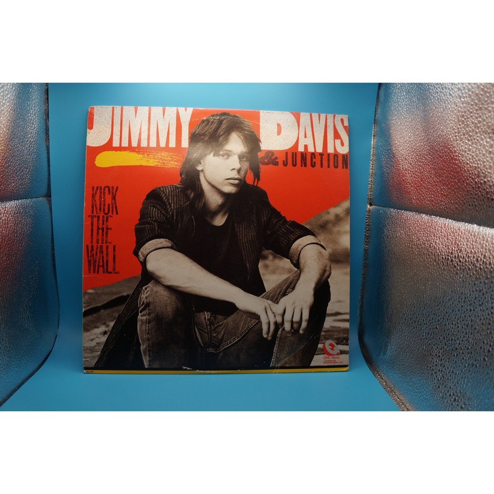 Jimmy Davis & Junction Kick The Wall Vinyl LP 1987 QMI MCA-42085 Rock Album